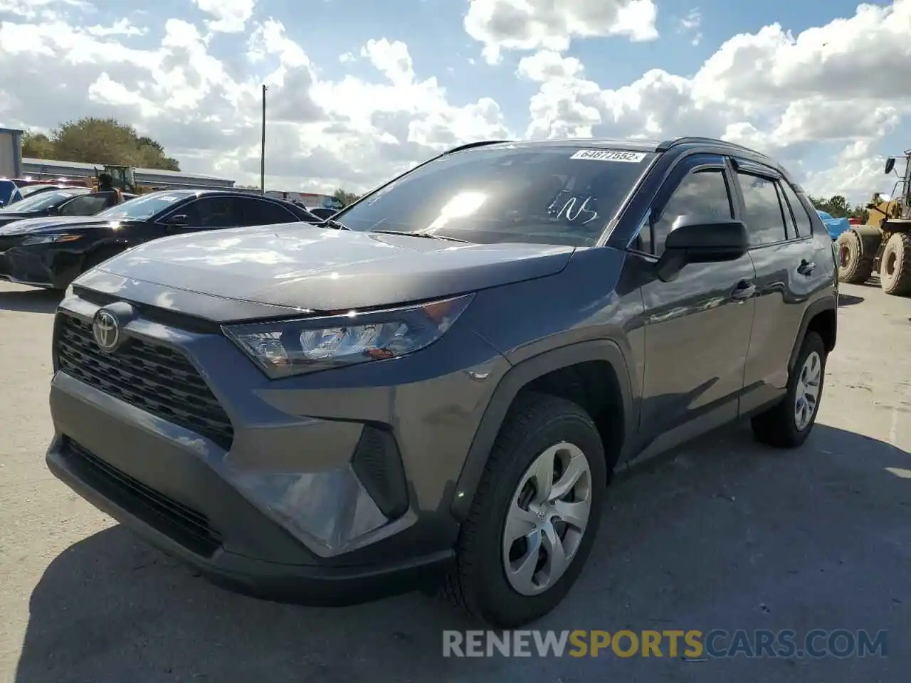 2 Photograph of a damaged car 2T3H1RFV4MW184755 TOYOTA RAV4 2021