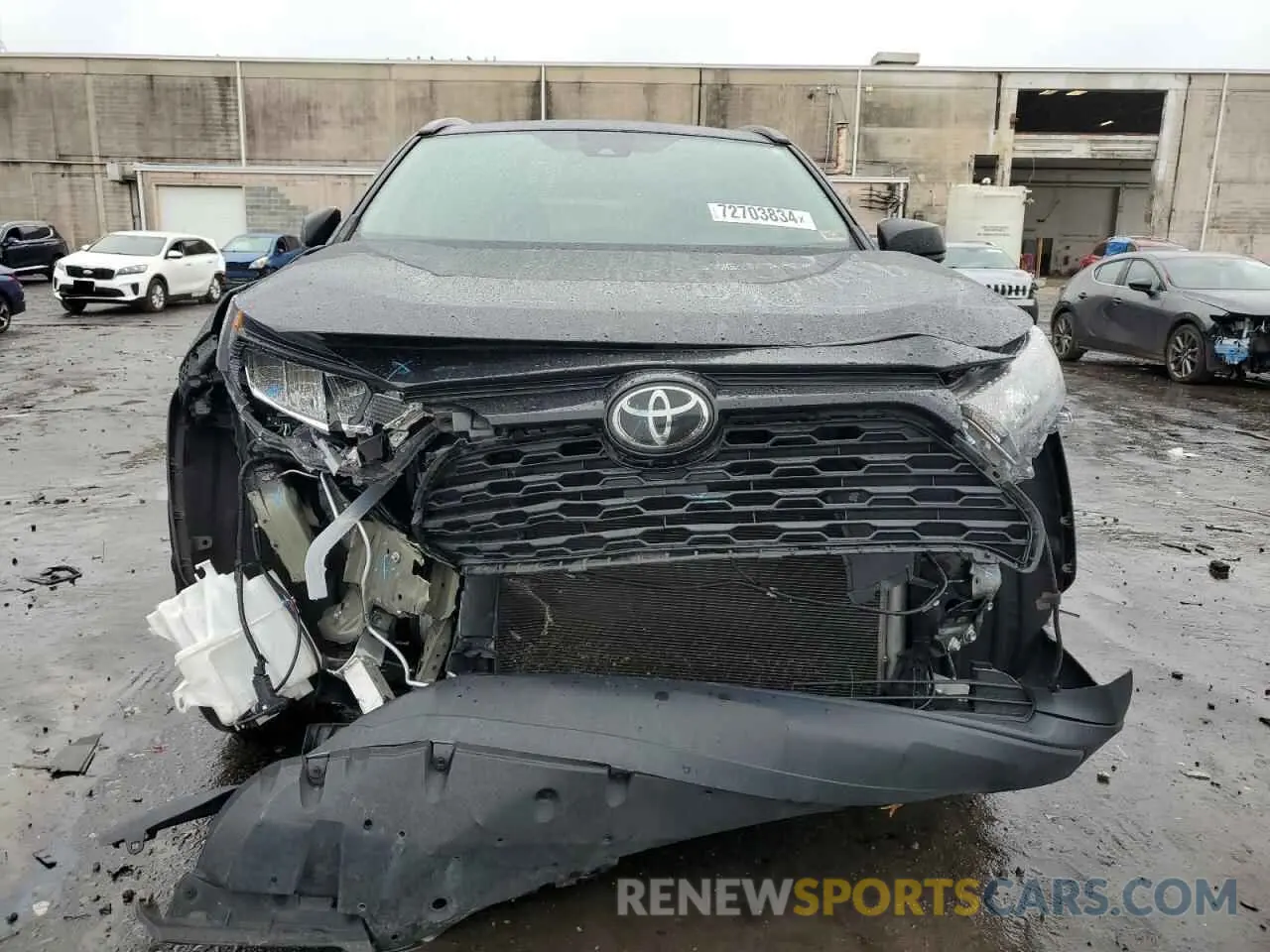 5 Photograph of a damaged car 2T3H1RFV5MC121424 TOYOTA RAV4 2021