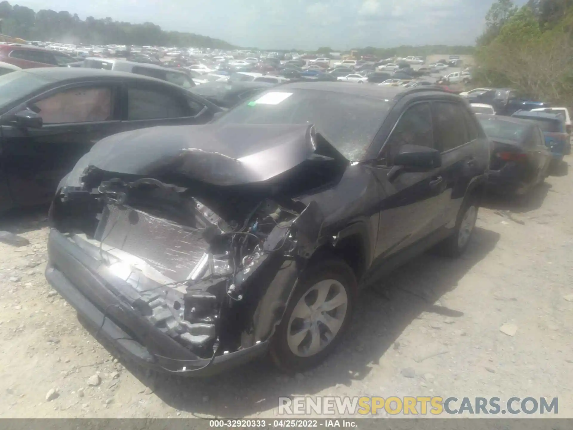 2 Photograph of a damaged car 2T3H1RFV5MC124596 TOYOTA RAV4 2021