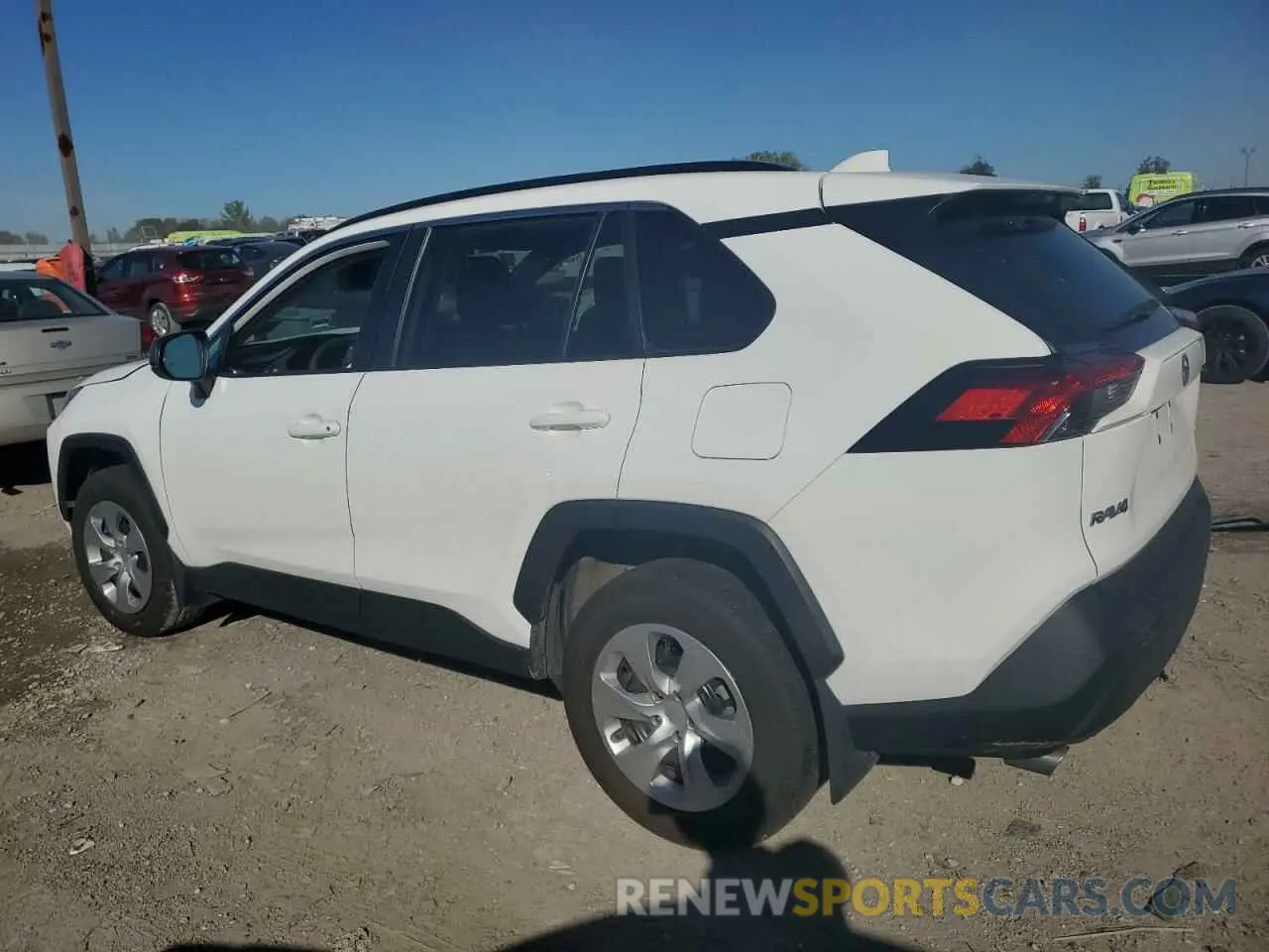 2 Photograph of a damaged car 2T3H1RFV5MC133248 TOYOTA RAV4 2021