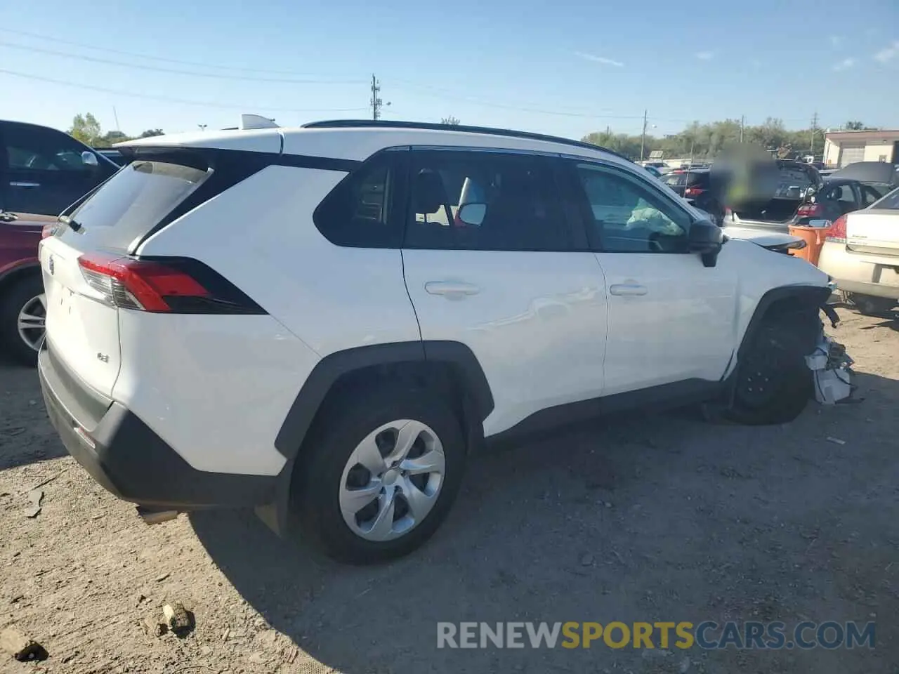 3 Photograph of a damaged car 2T3H1RFV5MC133248 TOYOTA RAV4 2021