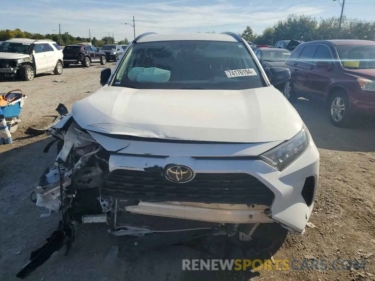 5 Photograph of a damaged car 2T3H1RFV5MC133248 TOYOTA RAV4 2021