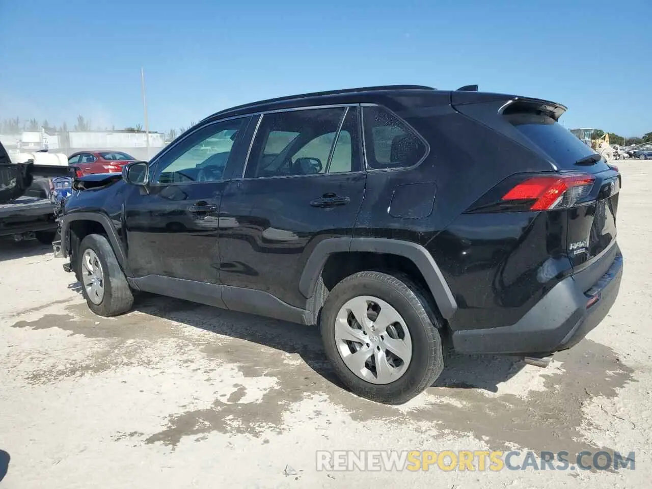 2 Photograph of a damaged car 2T3H1RFV5MC142614 TOYOTA RAV4 2021