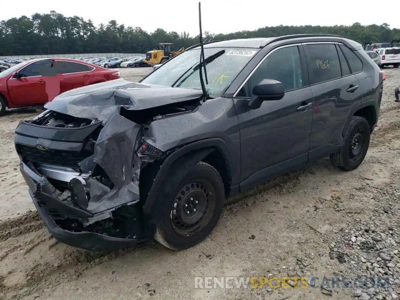 2 Photograph of a damaged car 2T3H1RFV5MC143651 TOYOTA RAV4 2021