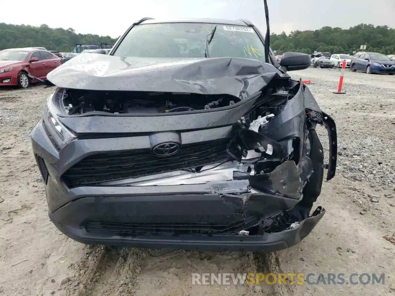 9 Photograph of a damaged car 2T3H1RFV5MC143651 TOYOTA RAV4 2021