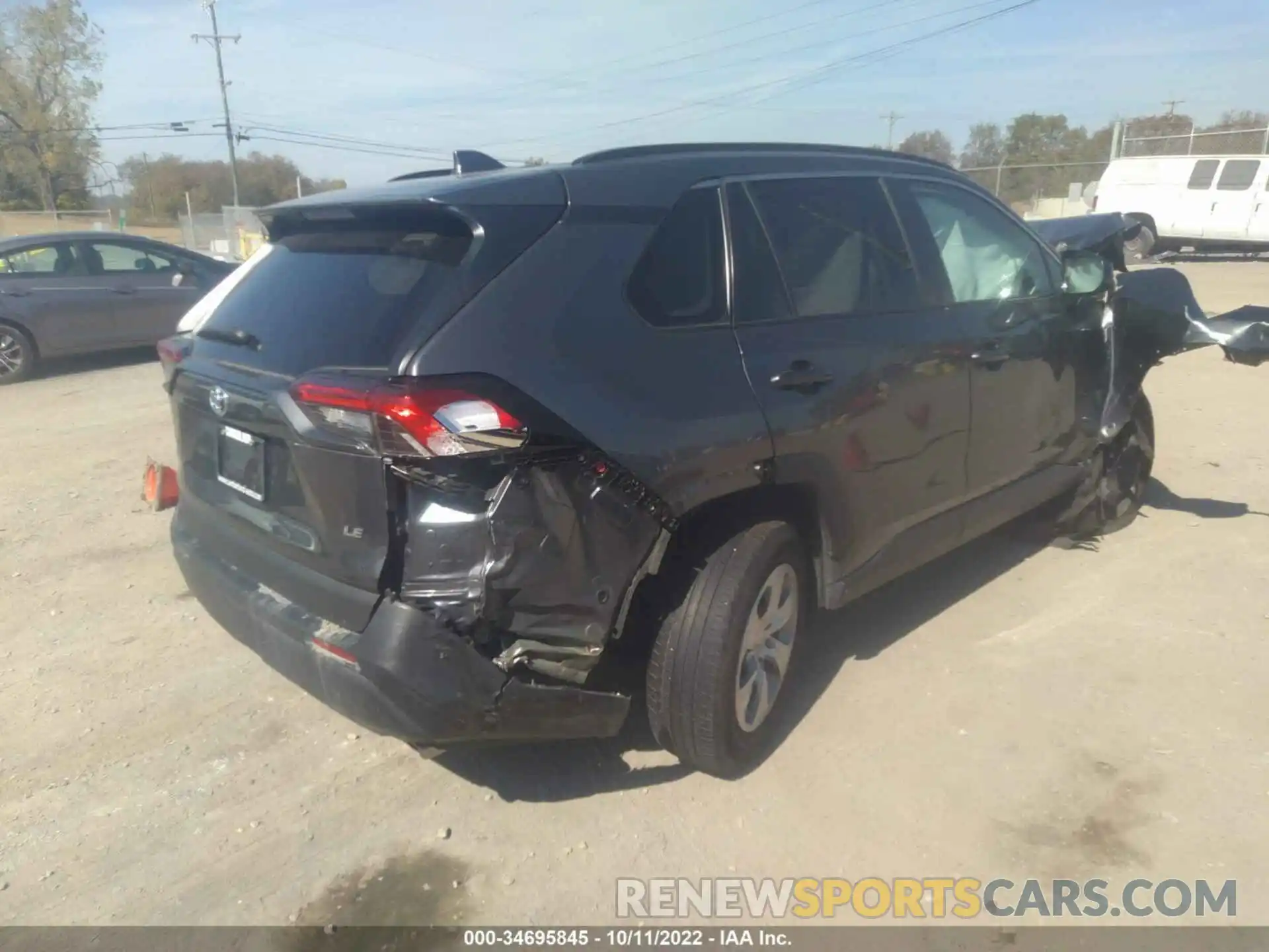 4 Photograph of a damaged car 2T3H1RFV5MC148526 TOYOTA RAV4 2021