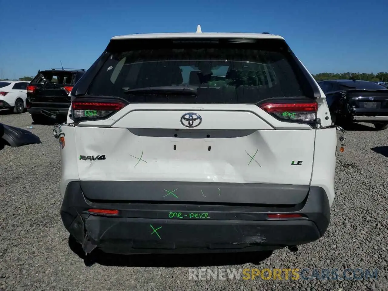 6 Photograph of a damaged car 2T3H1RFV5MC149711 TOYOTA RAV4 2021