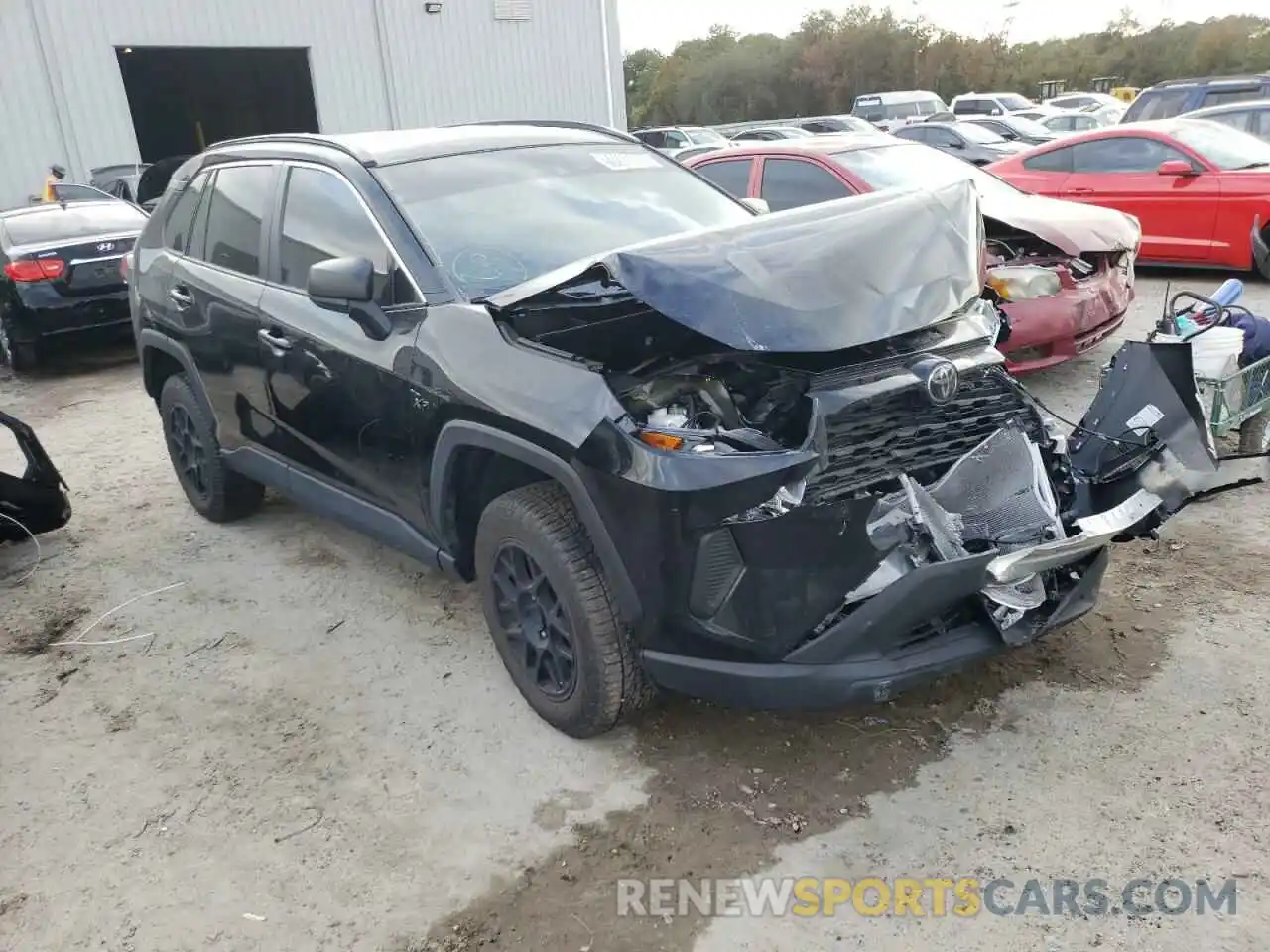 4 Photograph of a damaged car 2T3H1RFV5MC155265 TOYOTA RAV4 2021