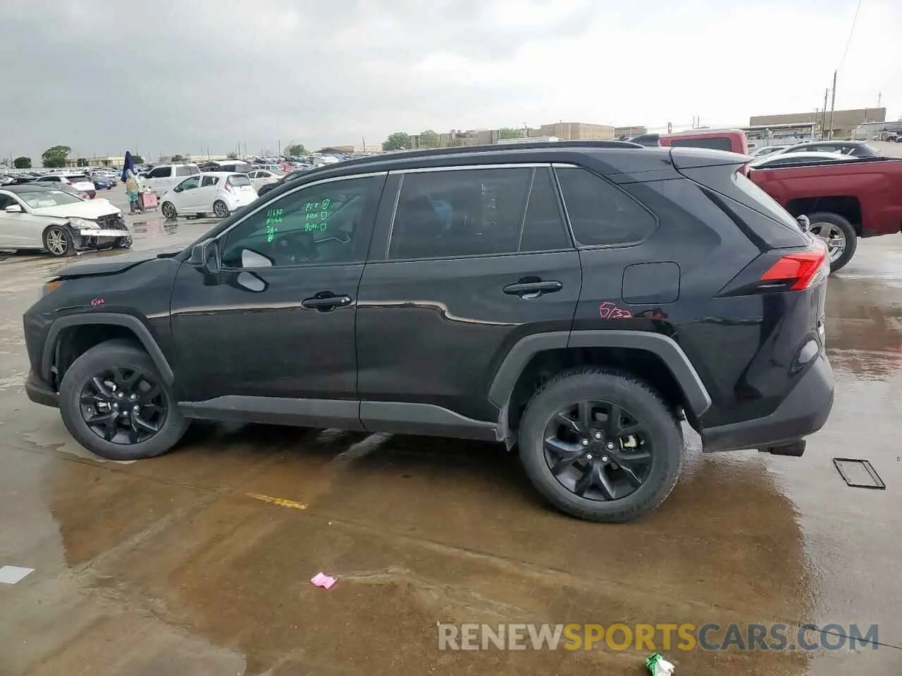 2 Photograph of a damaged car 2T3H1RFV5MC165083 TOYOTA RAV4 2021