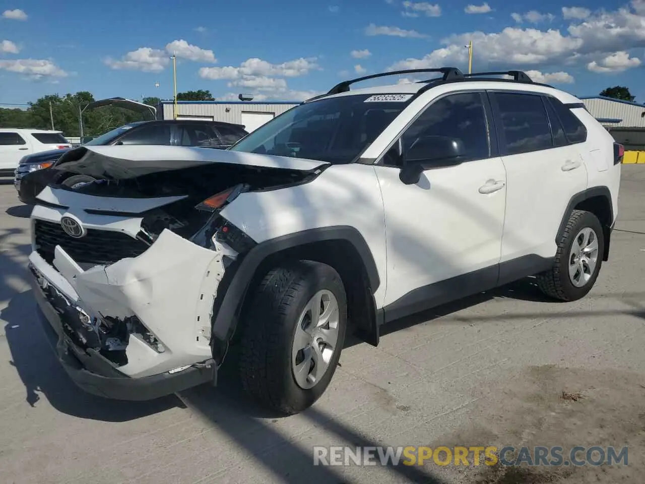 1 Photograph of a damaged car 2T3H1RFV5MC169487 TOYOTA RAV4 2021