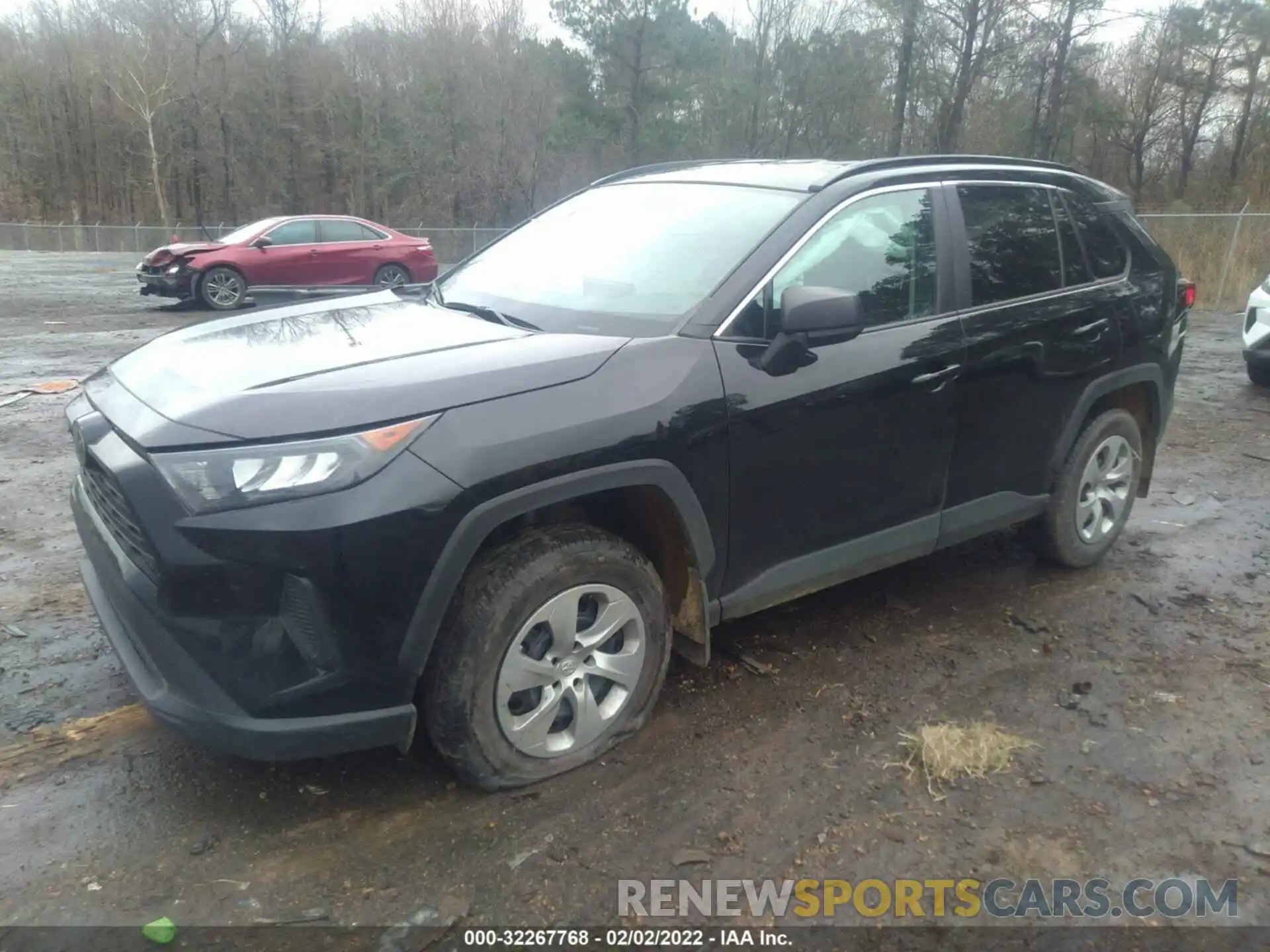 2 Photograph of a damaged car 2T3H1RFV5MW103858 TOYOTA RAV4 2021