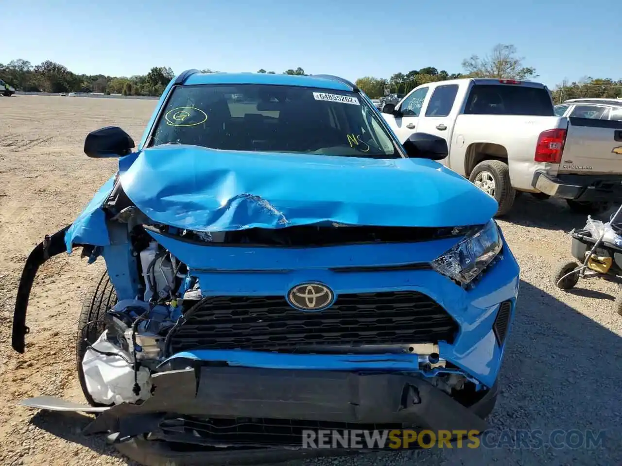 9 Photograph of a damaged car 2T3H1RFV5MW125262 TOYOTA RAV4 2021