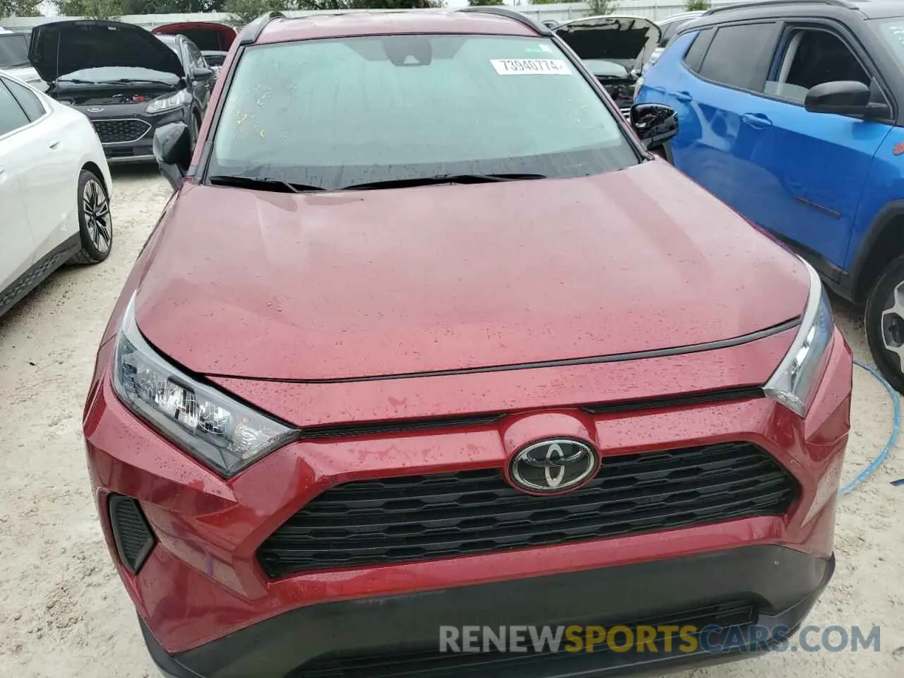 5 Photograph of a damaged car 2T3H1RFV5MW134916 TOYOTA RAV4 2021