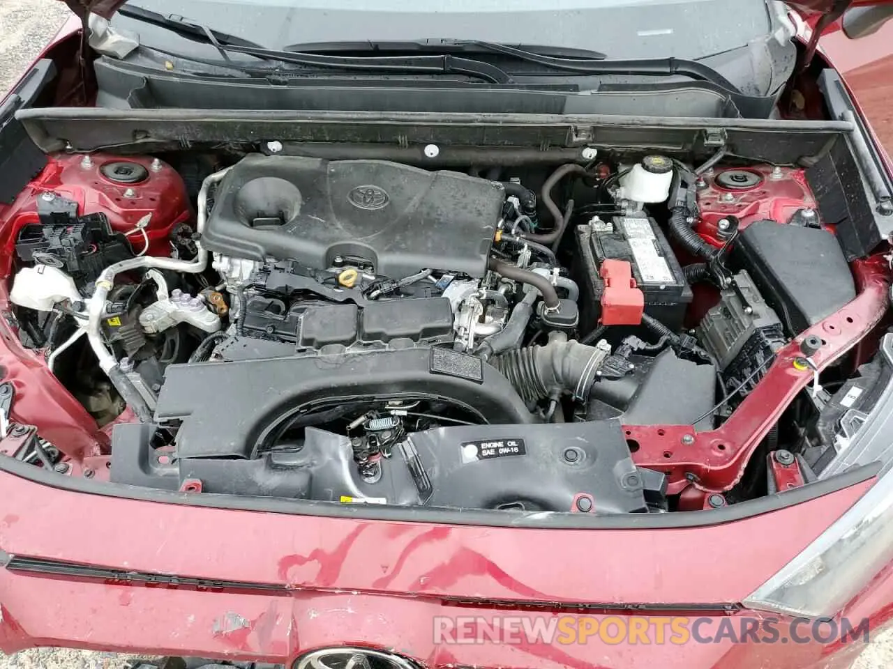 12 Photograph of a damaged car 2T3H1RFV5MW166801 TOYOTA RAV4 2021