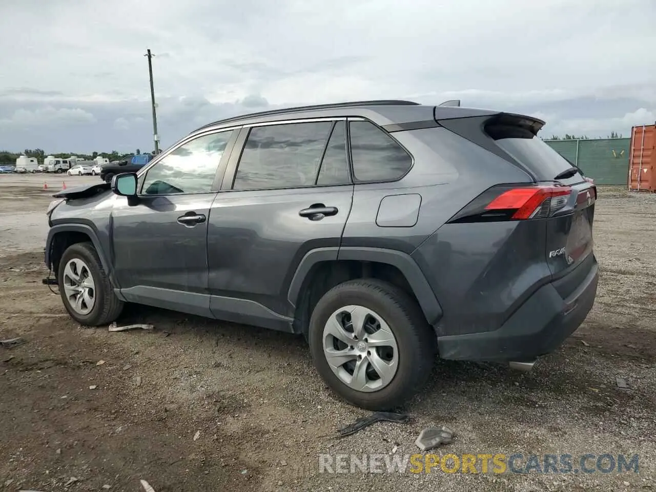 2 Photograph of a damaged car 2T3H1RFV6MC100730 TOYOTA RAV4 2021