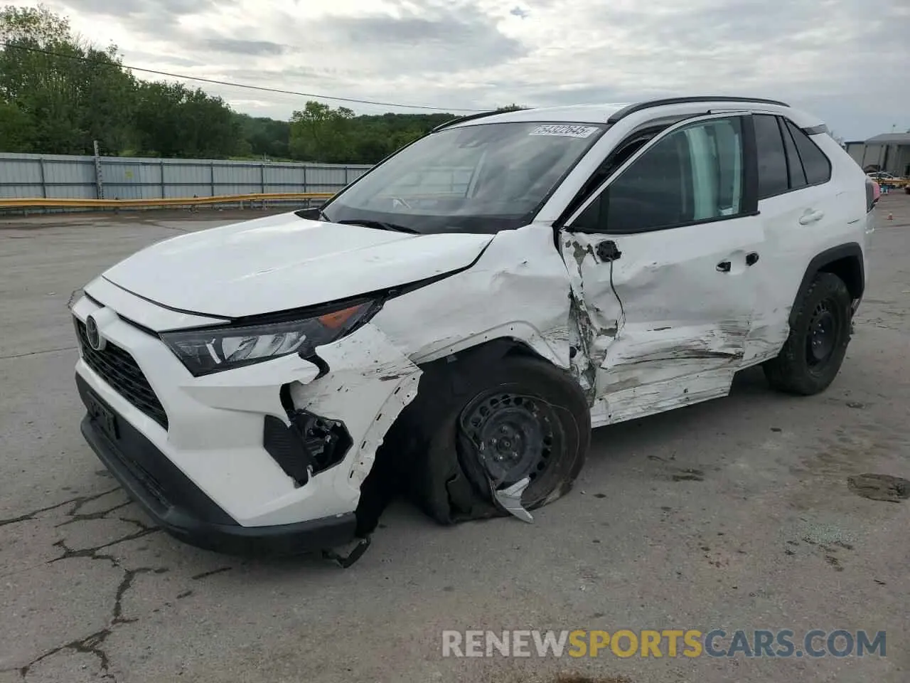 1 Photograph of a damaged car 2T3H1RFV6MC119732 TOYOTA RAV4 2021