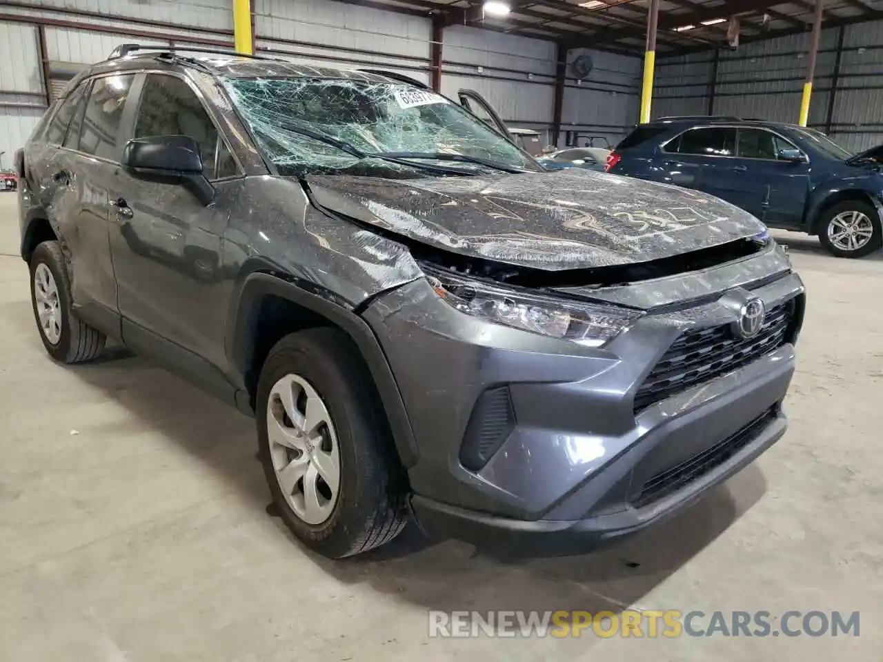 1 Photograph of a damaged car 2T3H1RFV6MC123327 TOYOTA RAV4 2021