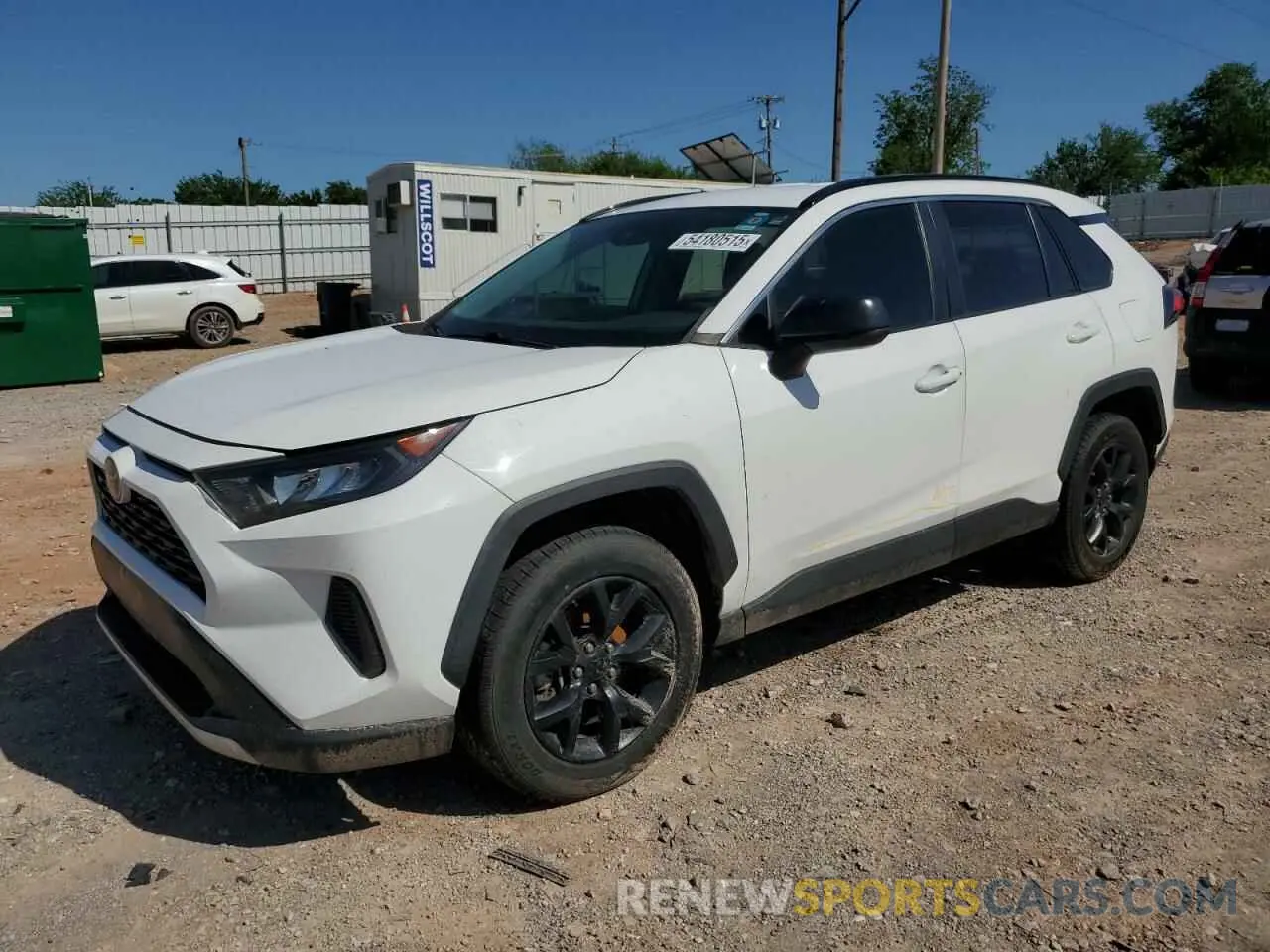 1 Photograph of a damaged car 2T3H1RFV6MC127300 TOYOTA RAV4 2021