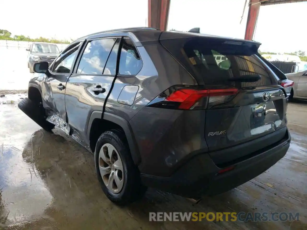 3 Photograph of a damaged car 2T3H1RFV6MC144355 TOYOTA RAV4 2021