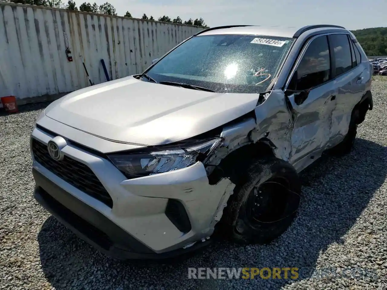 2 Photograph of a damaged car 2T3H1RFV6MC148339 TOYOTA RAV4 2021