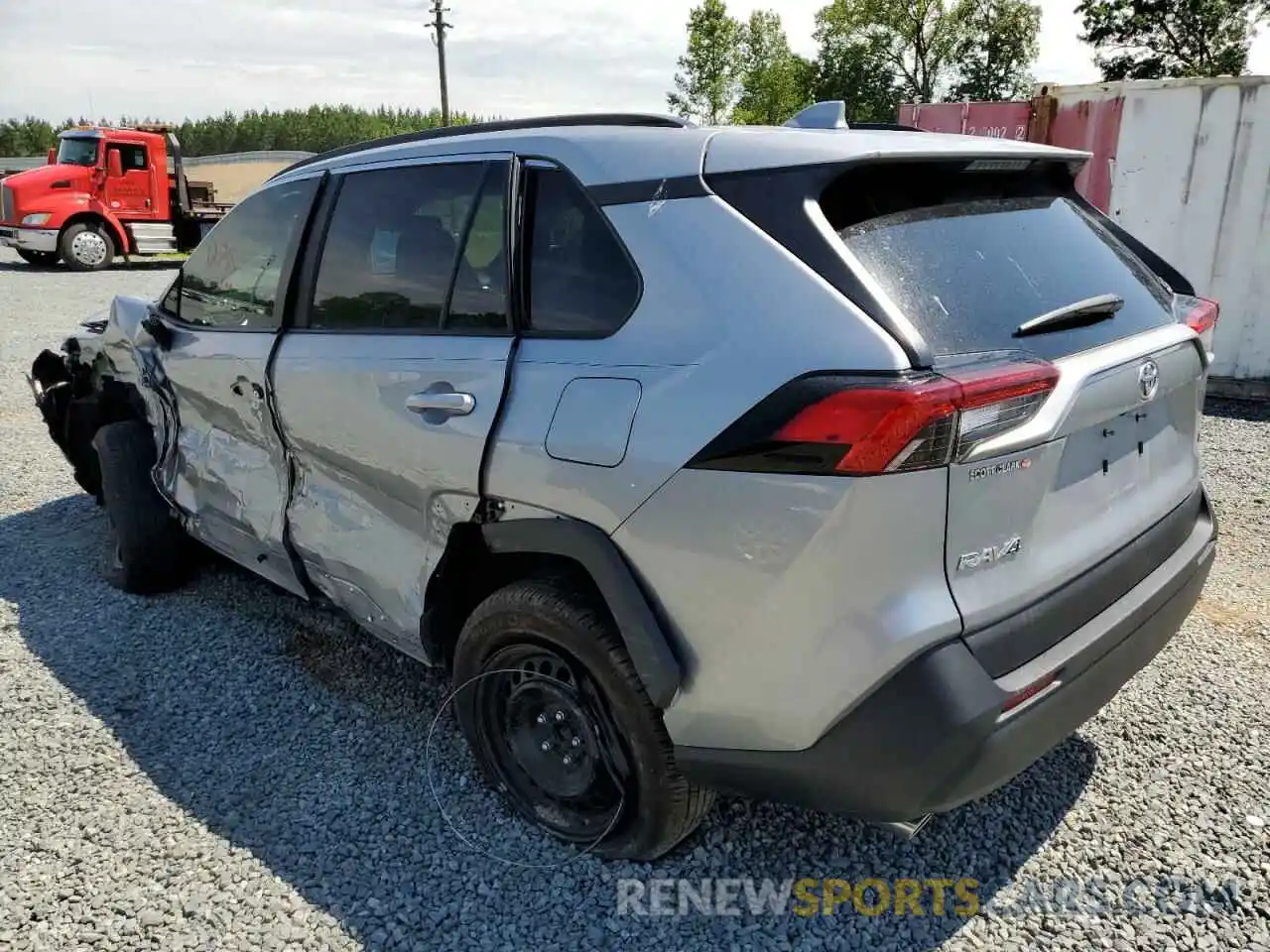 3 Photograph of a damaged car 2T3H1RFV6MC148339 TOYOTA RAV4 2021