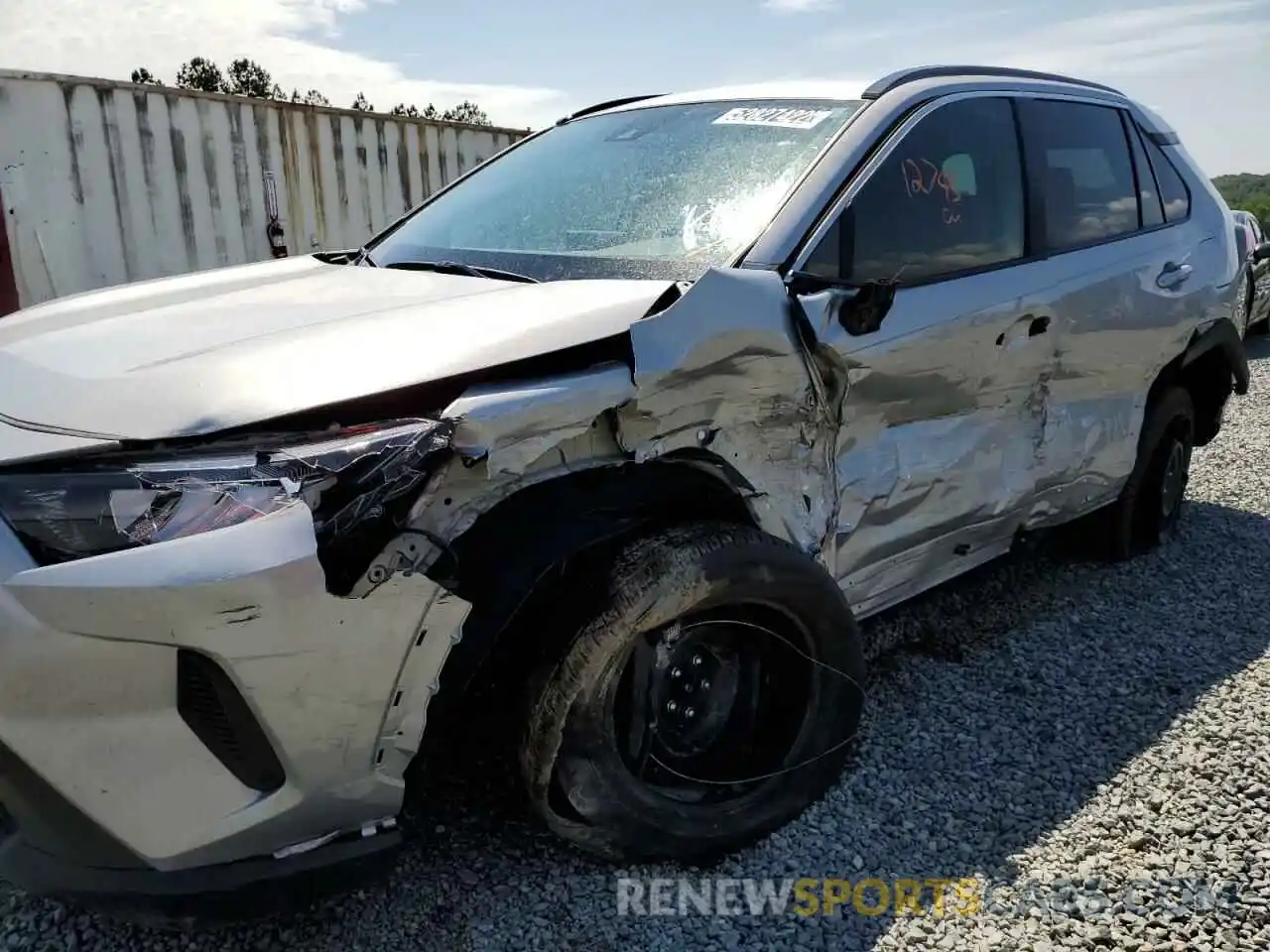 9 Photograph of a damaged car 2T3H1RFV6MC148339 TOYOTA RAV4 2021