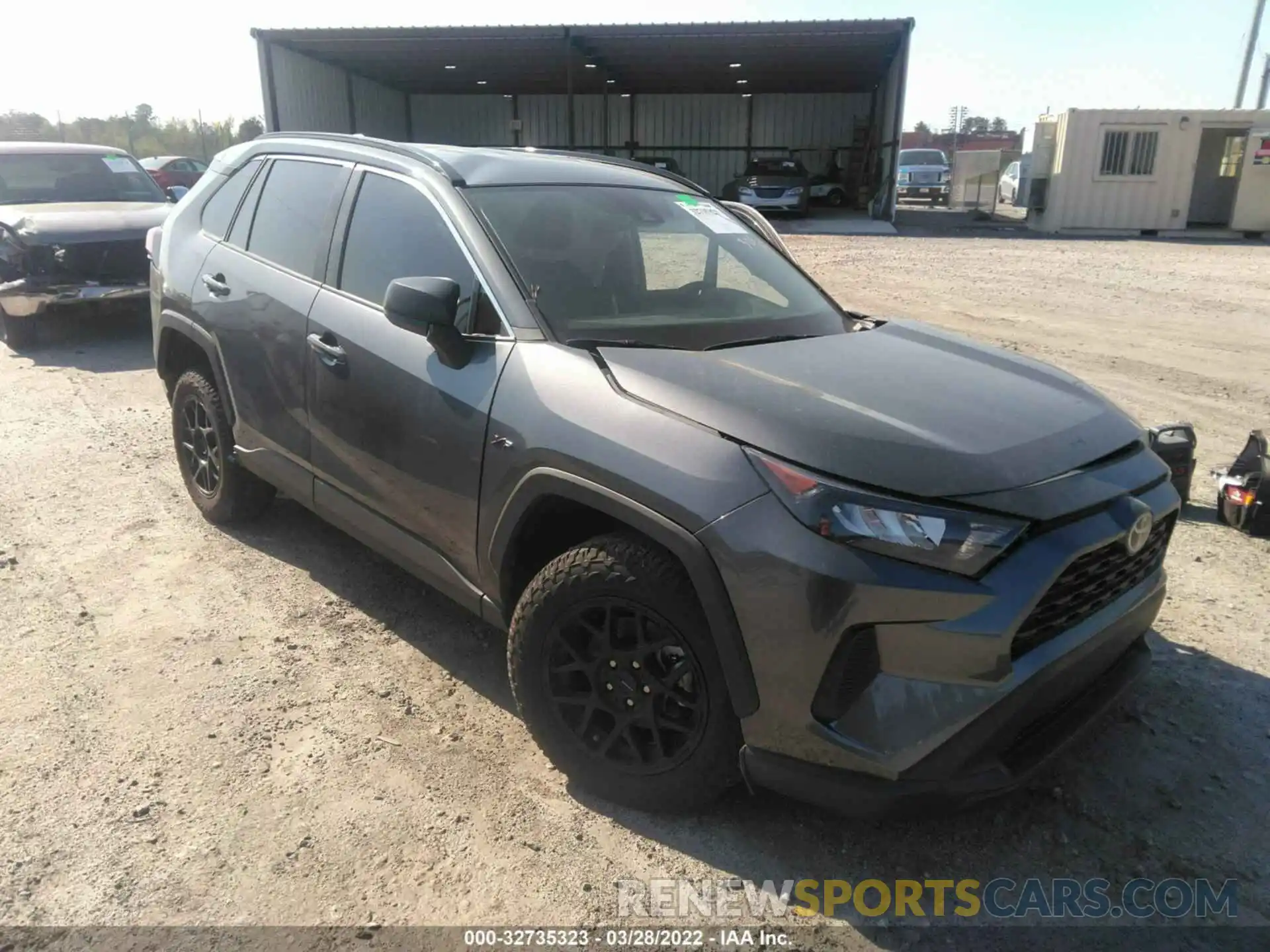 1 Photograph of a damaged car 2T3H1RFV6MC151449 TOYOTA RAV4 2021