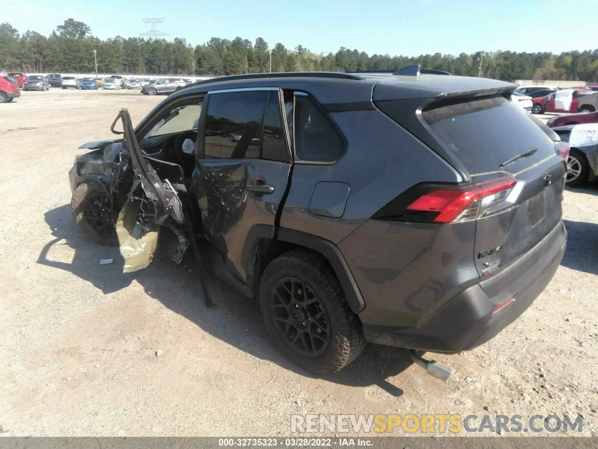 3 Photograph of a damaged car 2T3H1RFV6MC151449 TOYOTA RAV4 2021