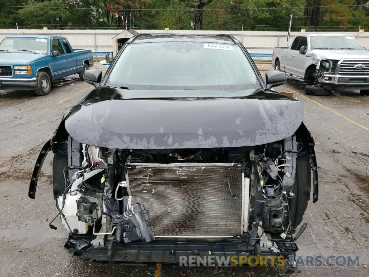 5 Photograph of a damaged car 2T3H1RFV6MC168235 TOYOTA RAV4 2021
