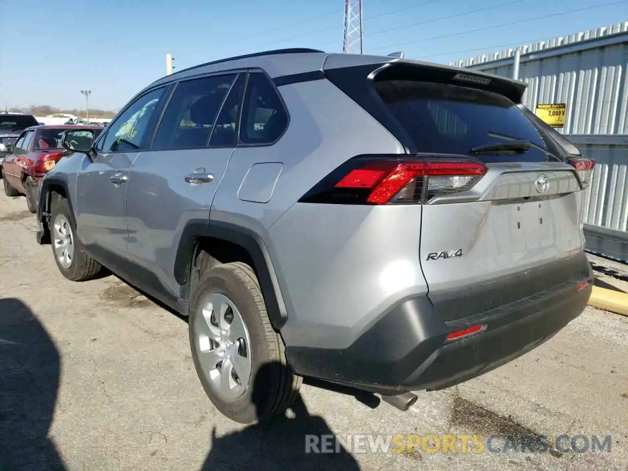 3 Photograph of a damaged car 2T3H1RFV6MW160506 TOYOTA RAV4 2021