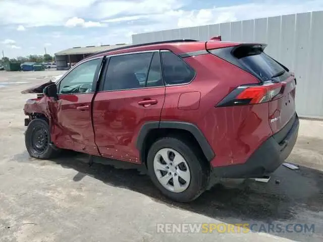 2 Photograph of a damaged car 2T3H1RFV6MW164135 TOYOTA RAV4 2021