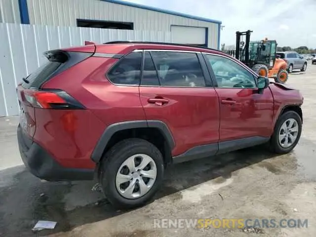 3 Photograph of a damaged car 2T3H1RFV6MW164135 TOYOTA RAV4 2021
