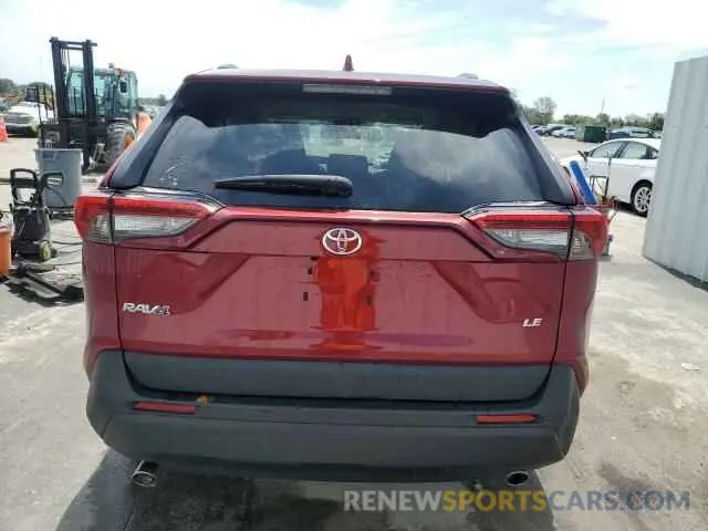 6 Photograph of a damaged car 2T3H1RFV6MW164135 TOYOTA RAV4 2021