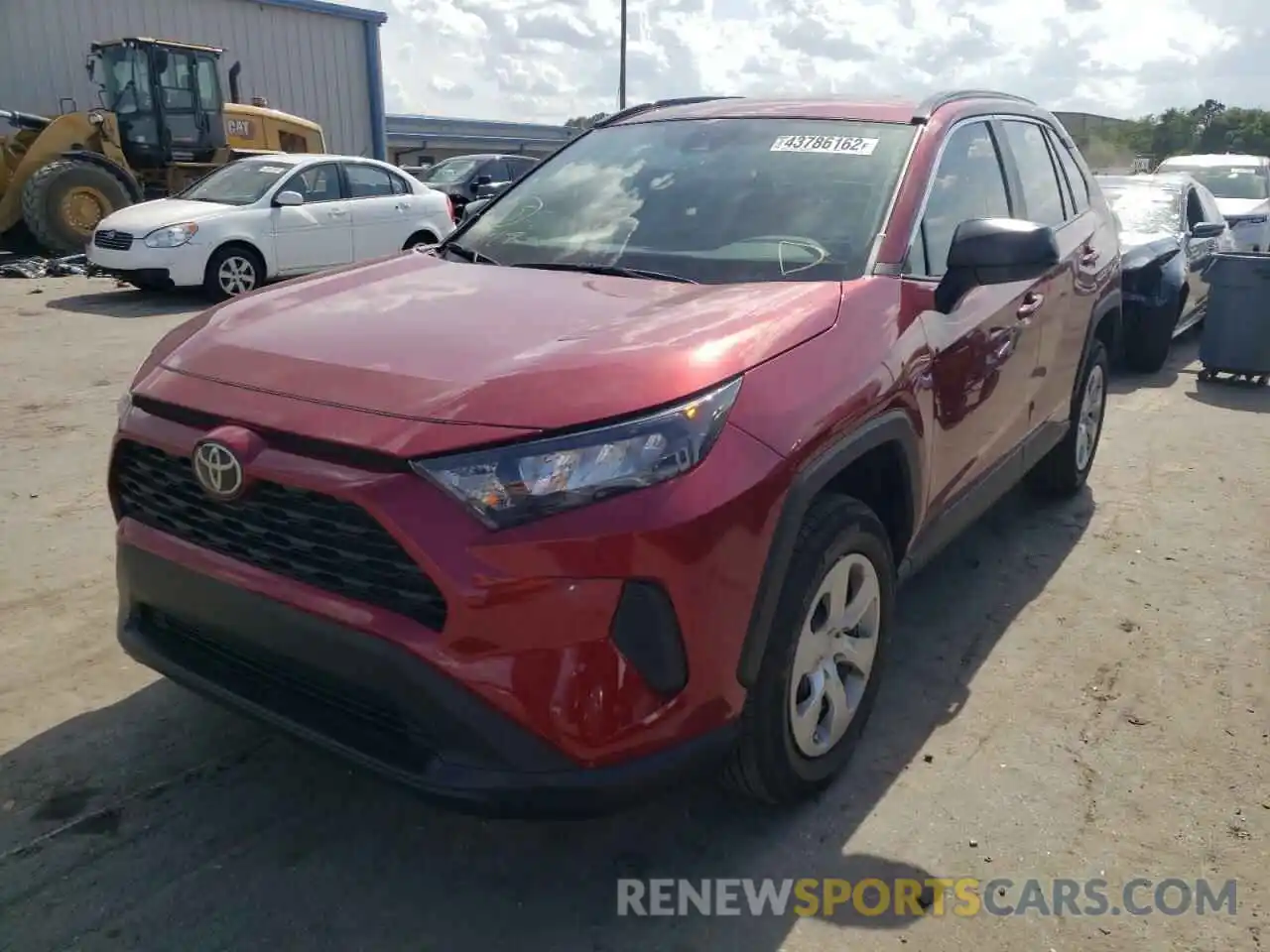 2 Photograph of a damaged car 2T3H1RFV6MW175684 TOYOTA RAV4 2021