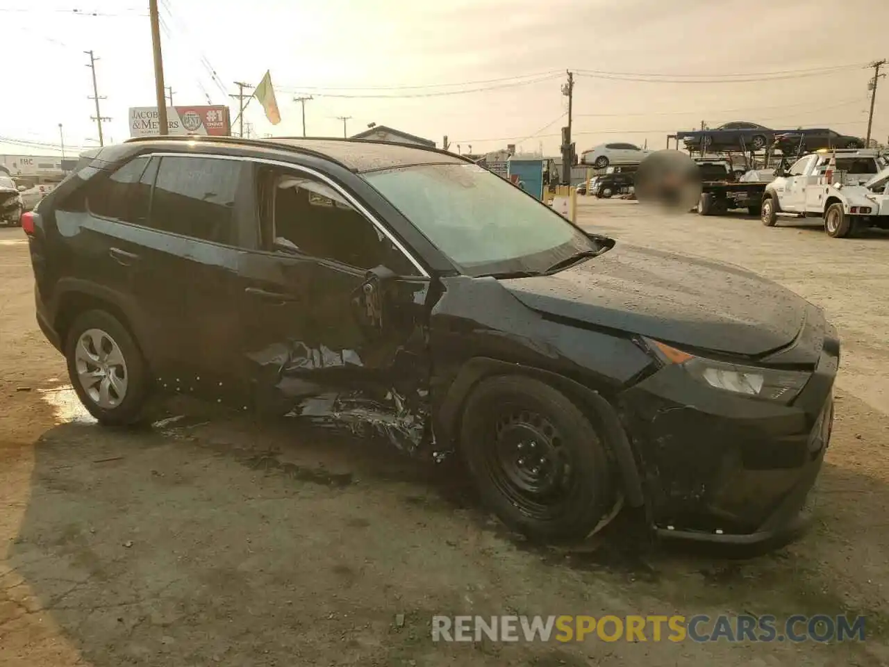 4 Photograph of a damaged car 2T3H1RFV7MC089575 TOYOTA RAV4 2021