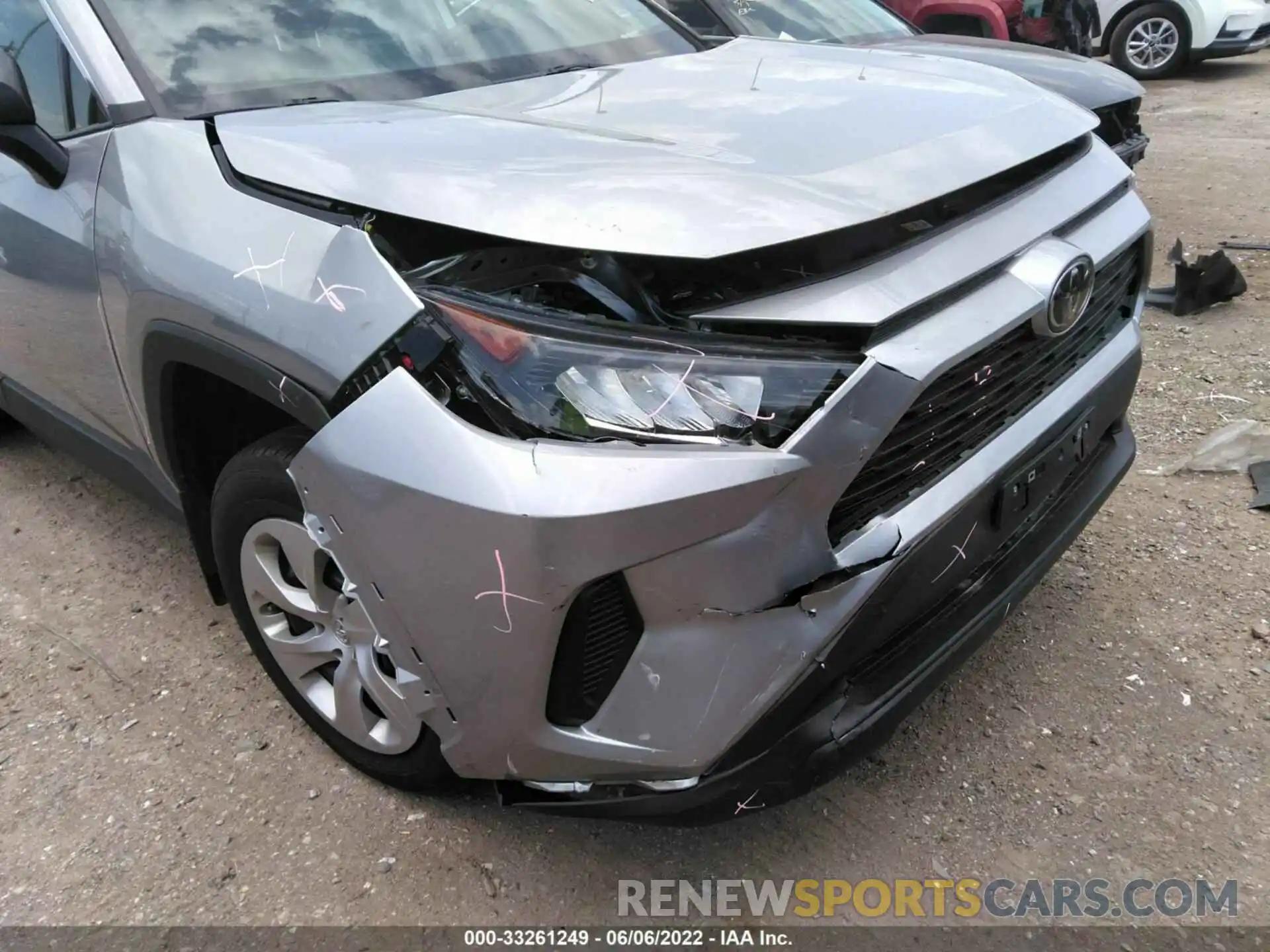 6 Photograph of a damaged car 2T3H1RFV7MC099345 TOYOTA RAV4 2021