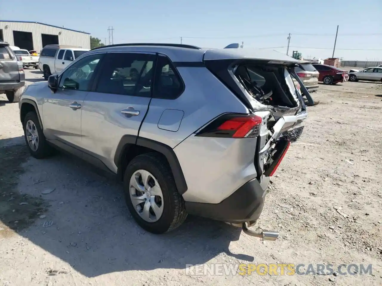 3 Photograph of a damaged car 2T3H1RFV7MC110960 TOYOTA RAV4 2021