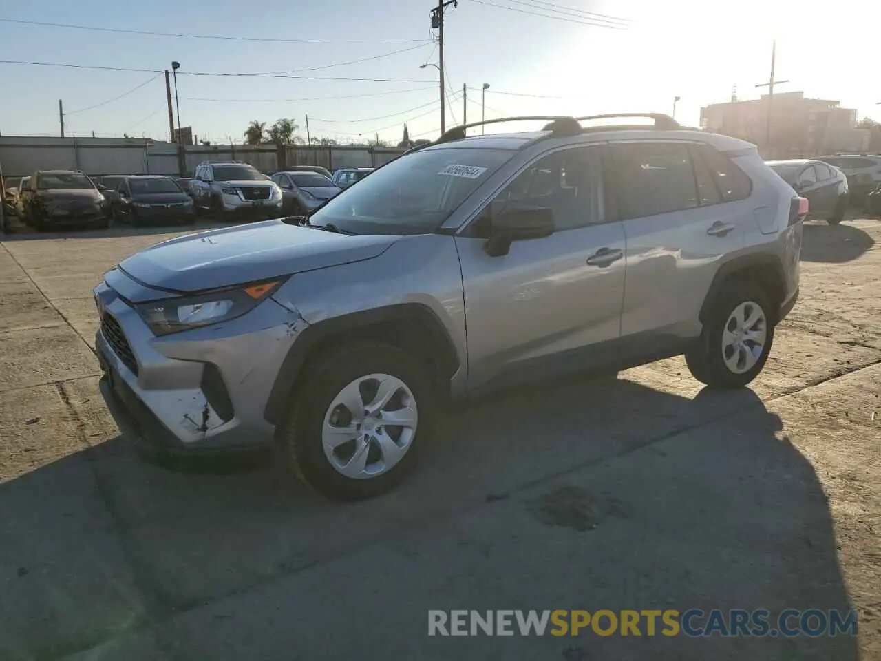 1 Photograph of a damaged car 2T3H1RFV7MC115740 TOYOTA RAV4 2021