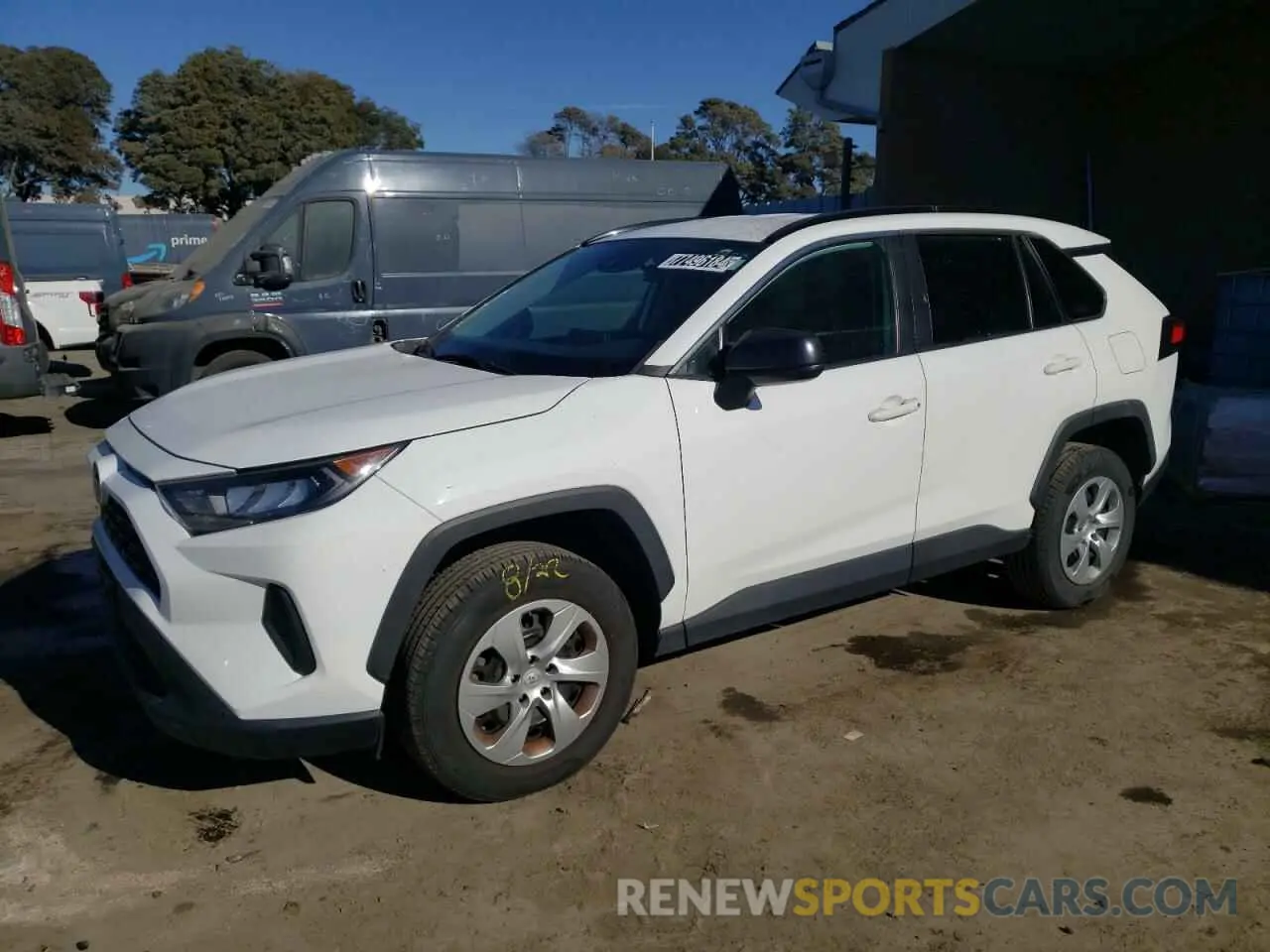 1 Photograph of a damaged car 2T3H1RFV7MC122848 TOYOTA RAV4 2021