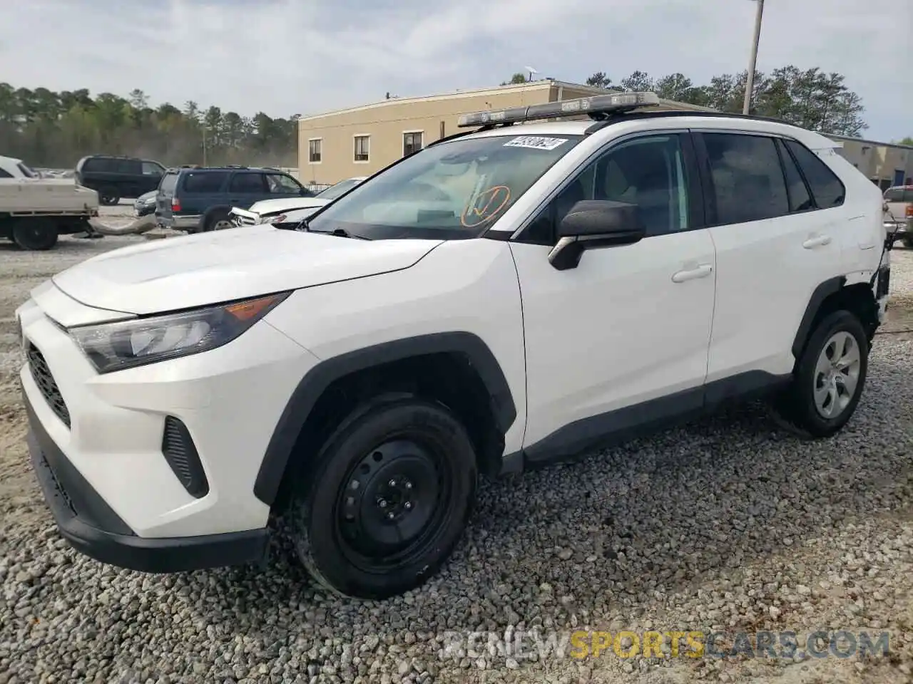 1 Photograph of a damaged car 2T3H1RFV7MC134336 TOYOTA RAV4 2021