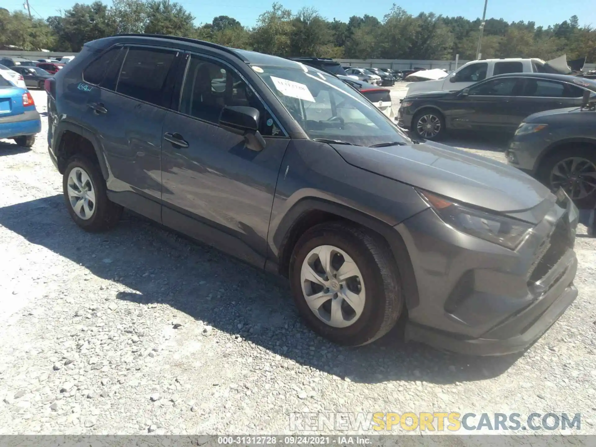 1 Photograph of a damaged car 2T3H1RFV7MC138788 TOYOTA RAV4 2021