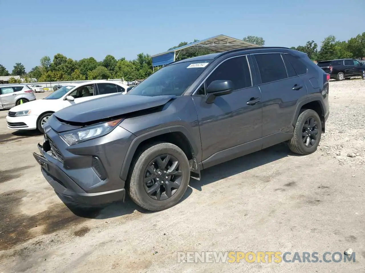 1 Photograph of a damaged car 2T3H1RFV7MC141822 TOYOTA RAV4 2021