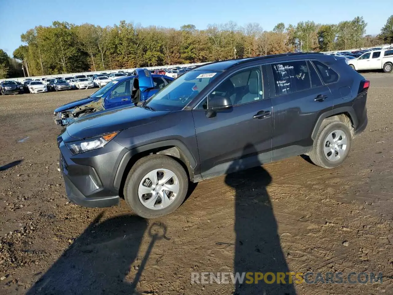 1 Photograph of a damaged car 2T3H1RFV7MC142503 TOYOTA RAV4 2021