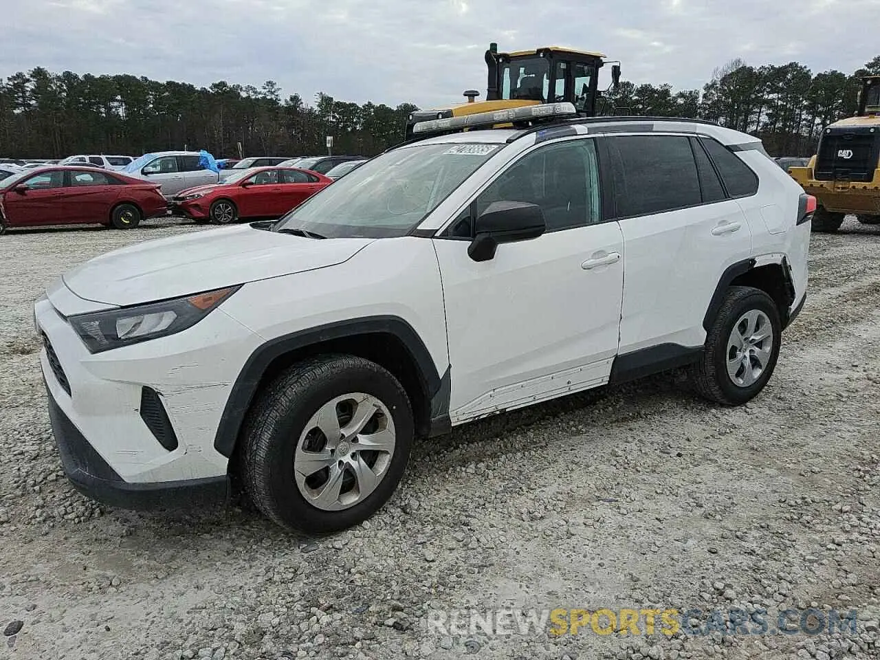 1 Photograph of a damaged car 2T3H1RFV7MC151394 TOYOTA RAV4 2021