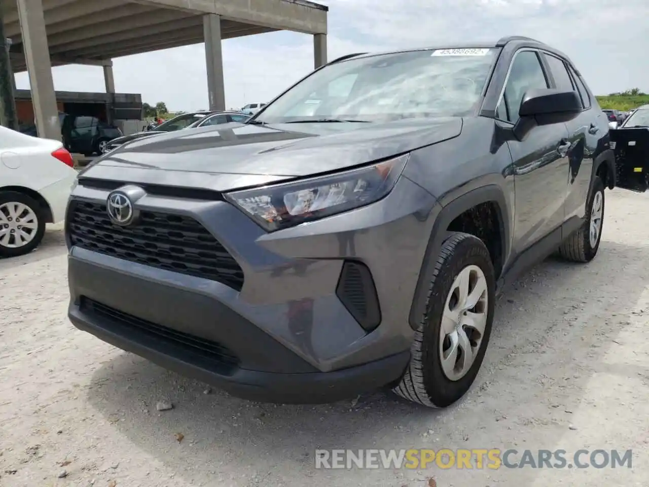 2 Photograph of a damaged car 2T3H1RFV7MC152304 TOYOTA RAV4 2021