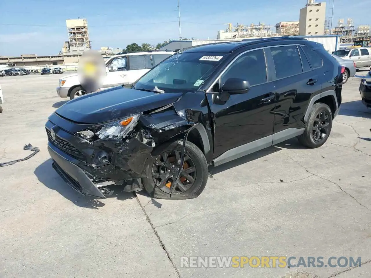 1 Photograph of a damaged car 2T3H1RFV7MC163948 TOYOTA RAV4 2021