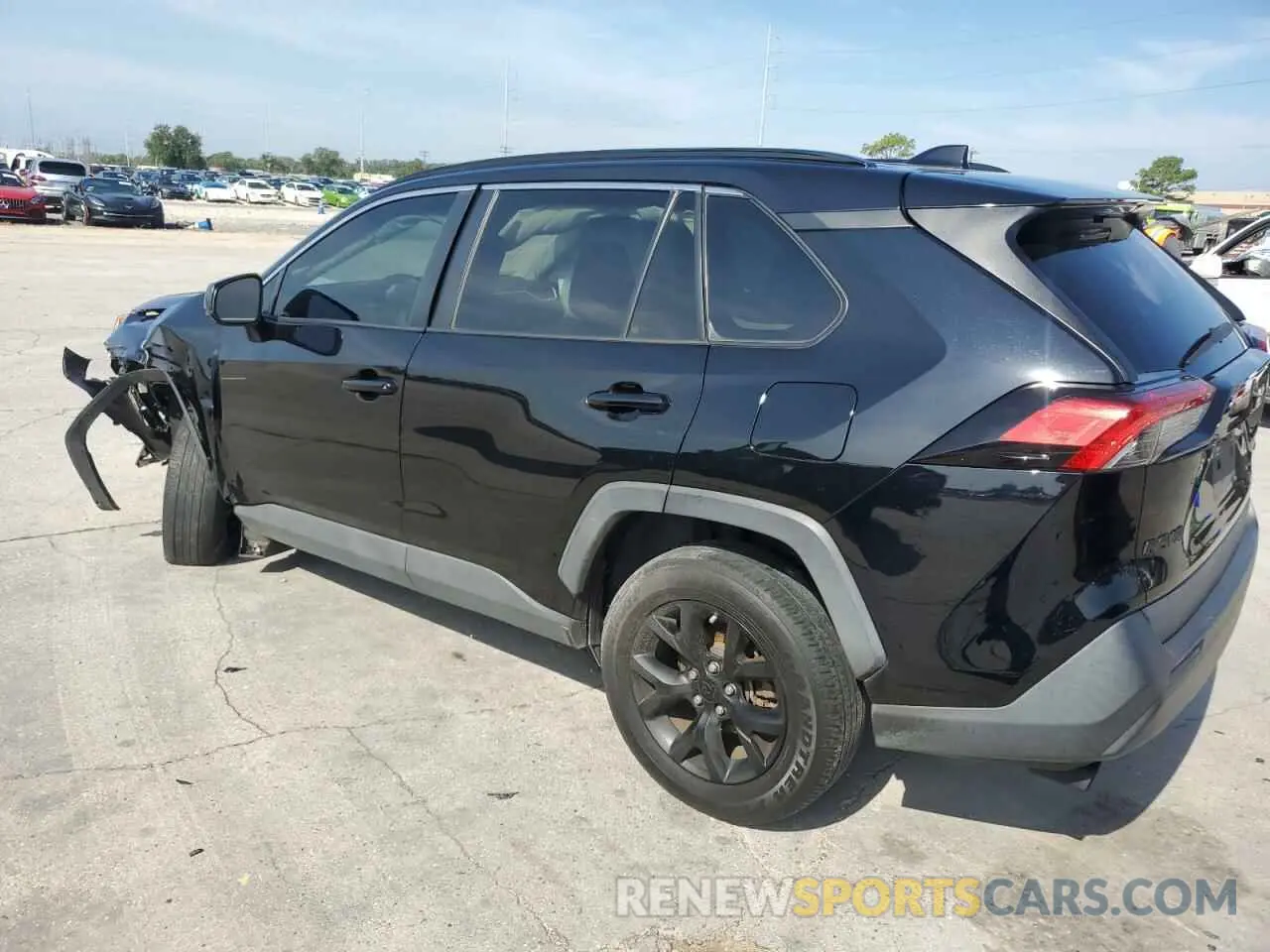 2 Photograph of a damaged car 2T3H1RFV7MC163948 TOYOTA RAV4 2021