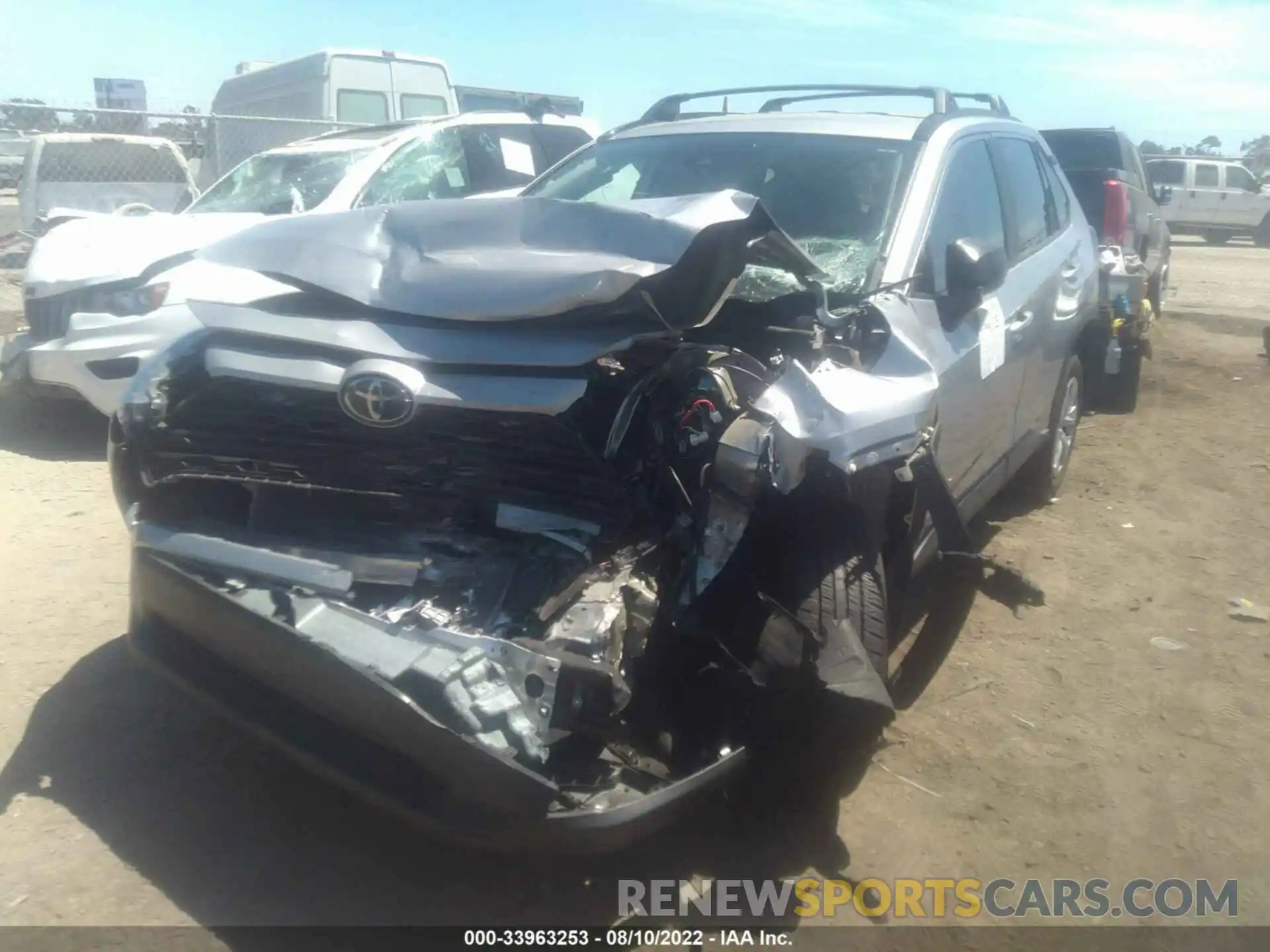 6 Photograph of a damaged car 2T3H1RFV7MW107605 TOYOTA RAV4 2021