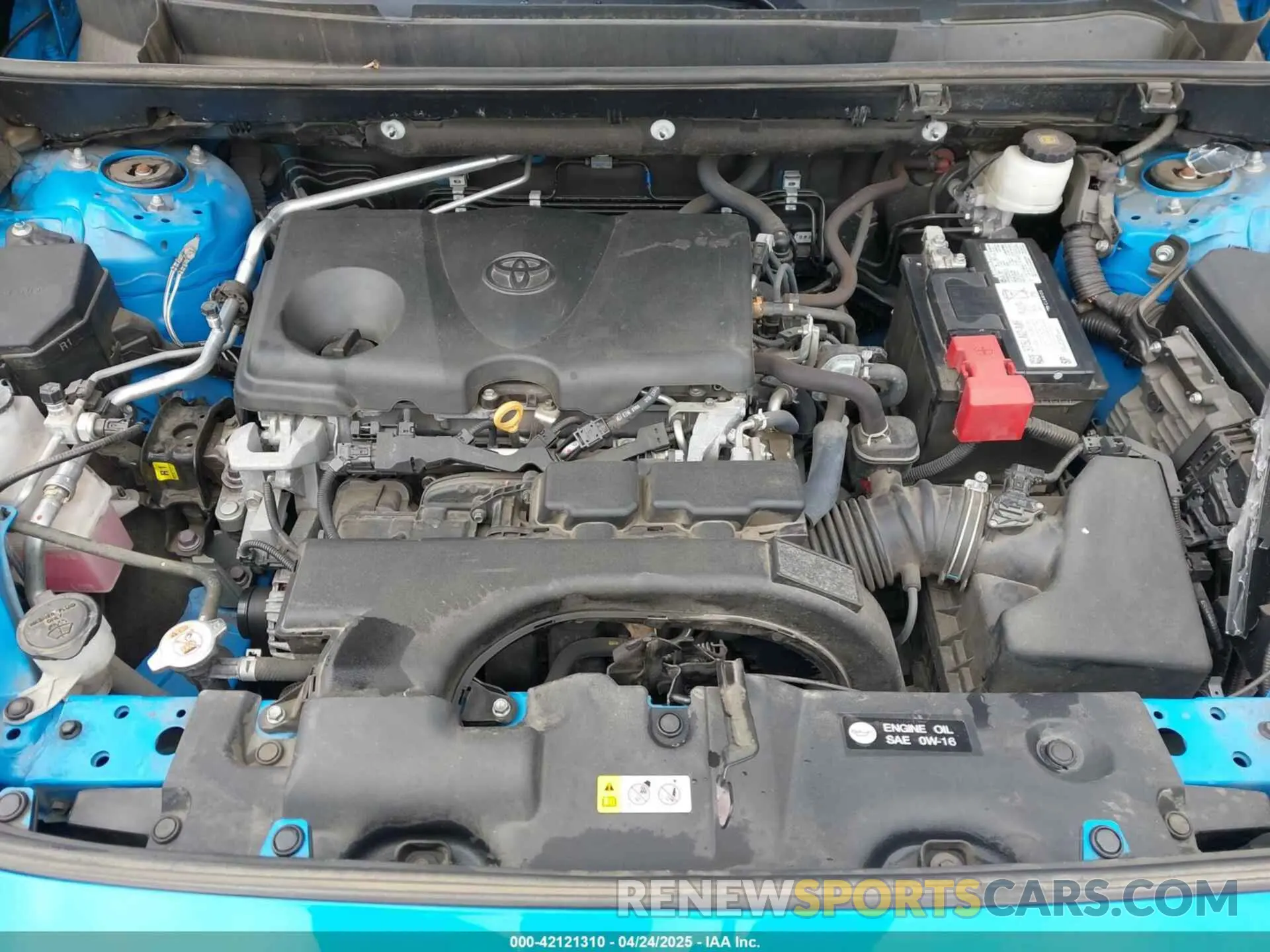 10 Photograph of a damaged car 2T3H1RFV7MW120211 TOYOTA RAV4 2021