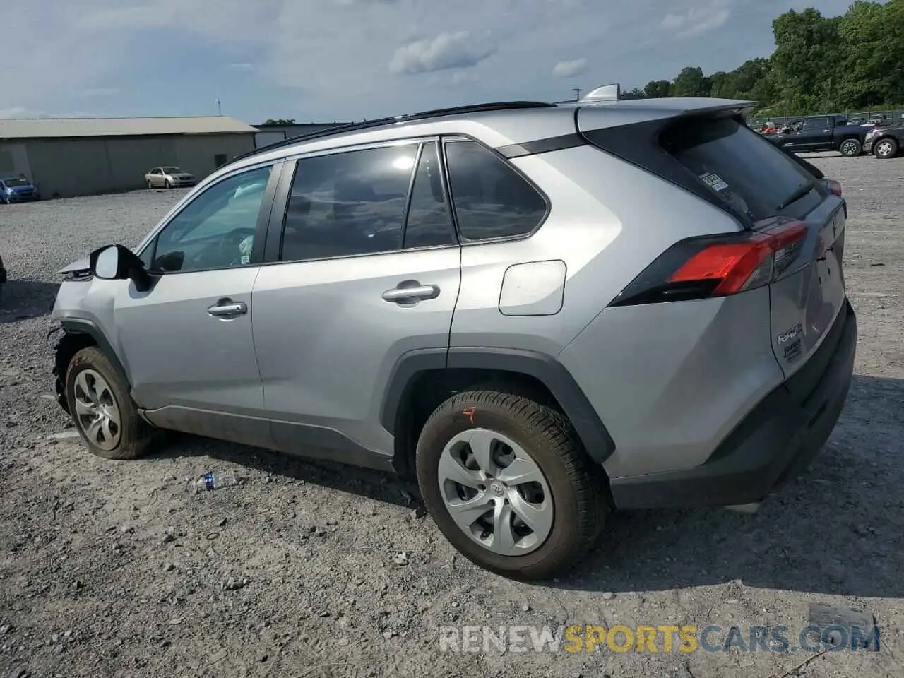 2 Photograph of a damaged car 2T3H1RFV7MW144864 TOYOTA RAV4 2021